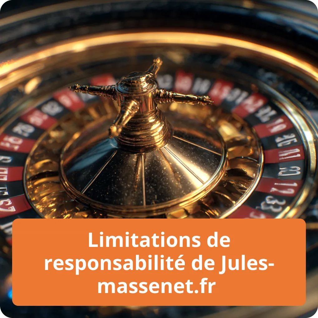 Limitations de responsabilité de jules-massenet.fr